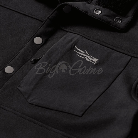 Джемпер SITKA Front Range Snap Fleece цвет Black фото 4