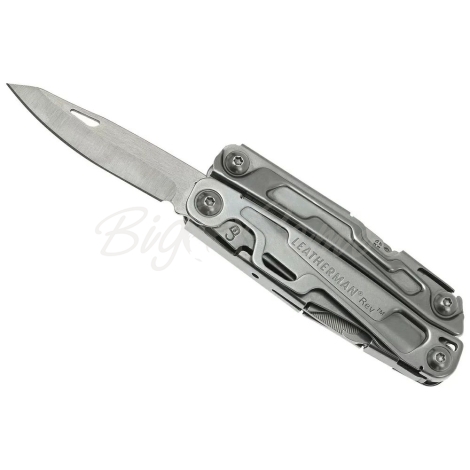 Мультитул LEATHERMAN Rev (14 инструментов) цв. Серебристый  фото 3