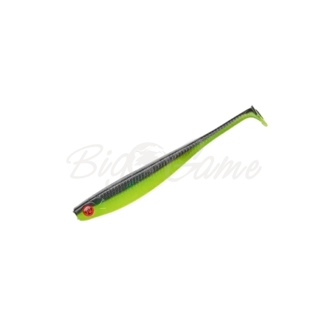 Виброхвост NARVAL Fishing Skinny 12 см (4 шт.) цв. 045-Black Lime фото 1