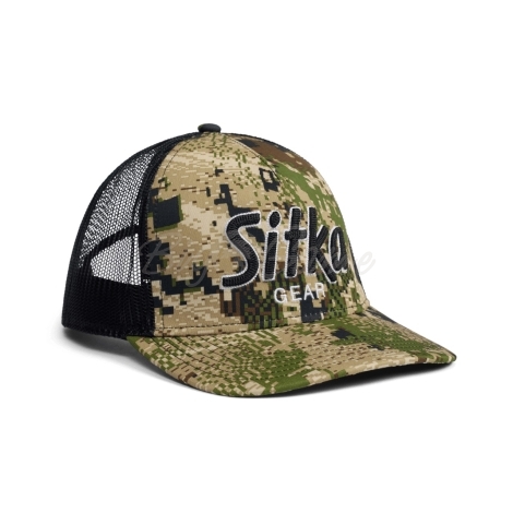 Бейсболка SITKA Optifade 90s Script Hi Pro Trucker цвет Optifade Subalpine фото 1