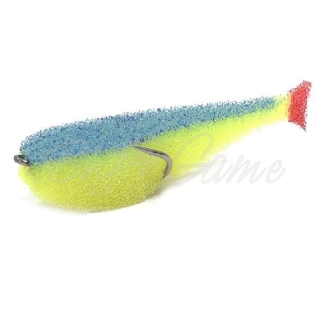Поролоновая рыбка LEX Classic Fish CD UV 7 YBLB (желтое тело / синяя спина / красный хвост) фото 1