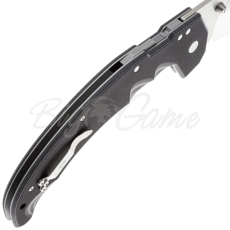 Нож складной полуавтоматический COLD STEEL Mayhem сталь AUS-10 рукоять Стеклотекстолит G10 цв. Черный фото 4