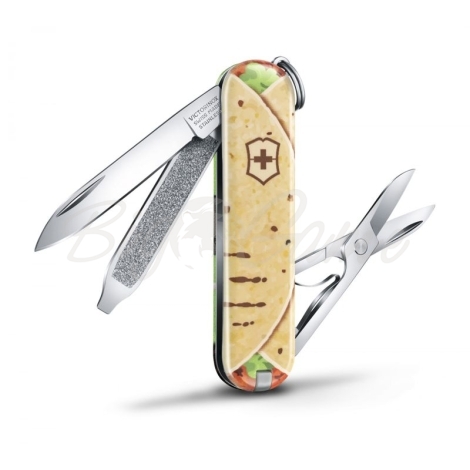 Нож VICTORINOX Classic LE2019 58мм 7 функций цв. Mexican Tacos фото 1