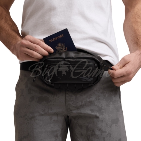 Сумка поясная SITKA Drifter Hip Pack 1L цвет Black фото 16