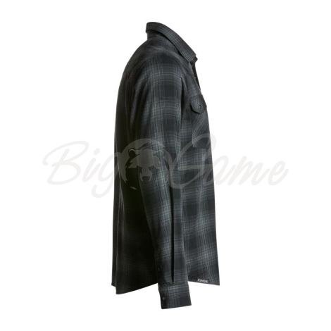 Рубашка KING'S Western Snap Flannel цвет Western Charcoal Plaid фото 8