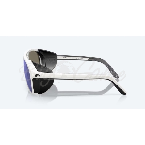 Очки поляризационные COSTA DEL MAR Grand Catalina 580G цв. Hull White цв. ст. Blue Mirror фото 4