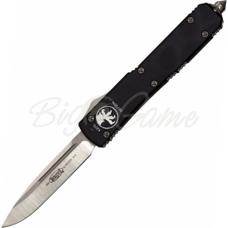 Нож автоматический MICROTECH Ultratech S/E M390, рукоять алюминий 6061-T6 цв. Черный фото 1
