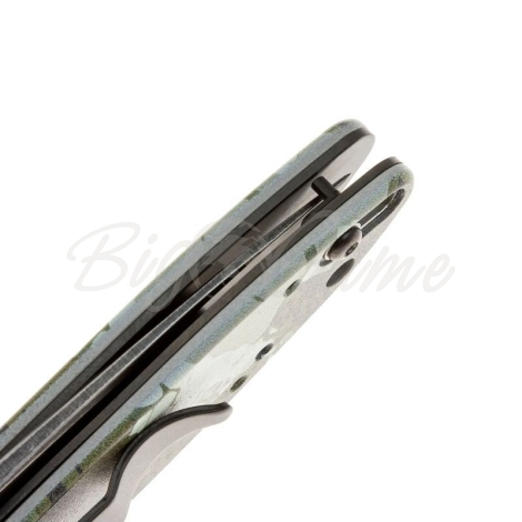 Нож складной полуавтоматический KERSHAW Leek сталь Sandvik 14C28N рукоять Алюминий 6061-T6 цв. Камуфляж фото 4