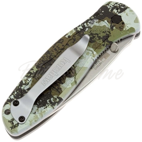 Нож складной полуавтоматический KERSHAW Blur сталь Sandvik 14C28N рукоять Алюминий 6061-T6 цв. Камуфляж фото 3