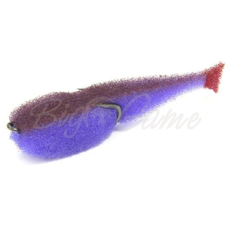 Поролоновая рыбка LEX Classic Fish CD 7 LBRB (сиреневое тело / коричневая спина / красный хвост) фото 1