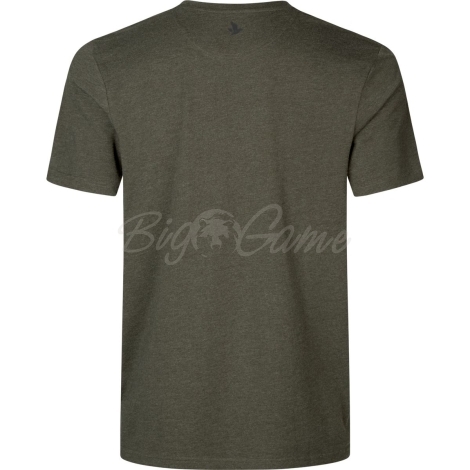 Футболка SEELAND Night Fever T-Shirt цвет Pine green melange фото 2
