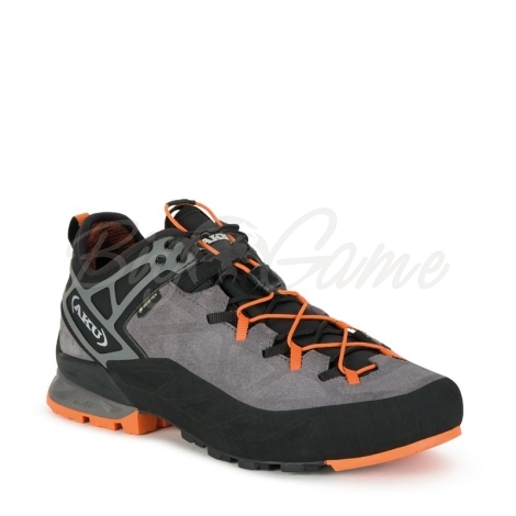 Кроссовки треккинговые AKU Rock DFS II GTX цвет Grey / Orange фото 1