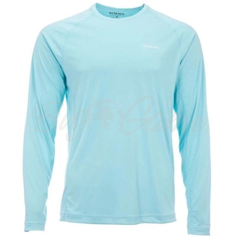 Термокофта SIMMS Solarflex LS Crewneck - Solid цвет Laguna фото 1