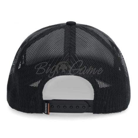 Кепка SIMMS Double Haul Icon Trucker цвет Bass Black фото 2