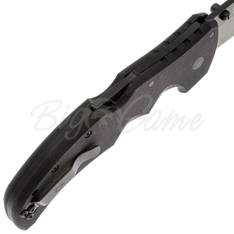 Нож складной полуавтоматический COLD STEEL Recon 1 Spear сталь CPM S35VN рукоять Стеклотекстолит G10 цв. Черный фото 4