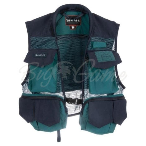 Жилет SIMMS Tributary Vest цвет Deep Sea Green фото 1