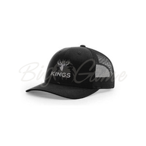 Бейсболка KING'S Embroidered Logo Hat цвет Black фото 1