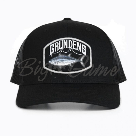 Кепка GRUNDENS Bluefin Trucker цвет solid black фото 1