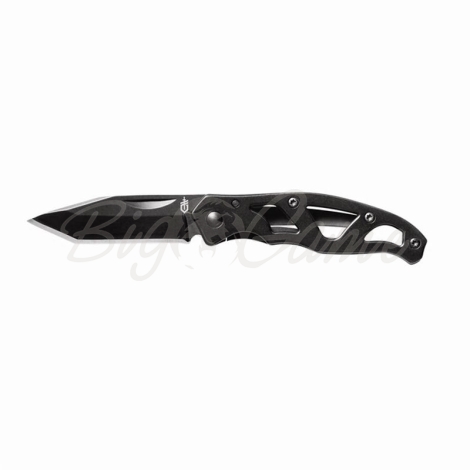 Нож складной GERBER Paraframe Mini Tanto цв. Черный  фото 1