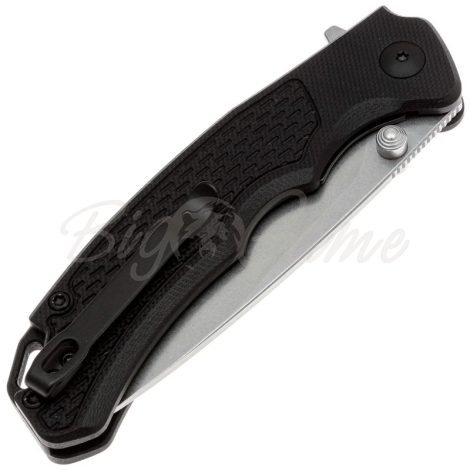 Нож складной полуавтоматический ARTISAN CUTLERY Tradition V2 сталь AR-RPM9 рукоять стеклотекстолит G10 цв. Черный фото 2