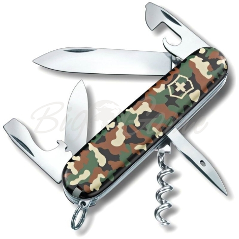 Нож VICTORINOX Spartan 91мм 12 функций цв. камуфляж (в блистере) фото 1