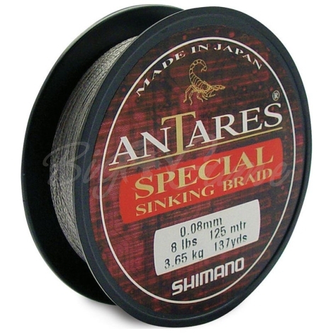 Плетенка SHIMANO Antares Special Sinking Braid 100 м 0,12 мм  фото 1