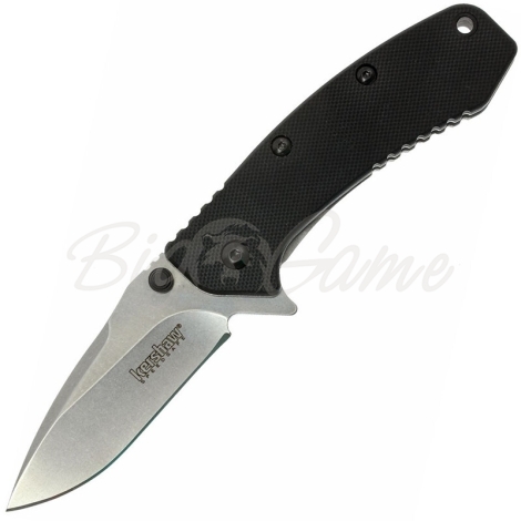 Нож складной KERSHAW Cryo Hinderer SS Сталь 8Cr13MOV рукоять Сталь цв. Grey фото 1