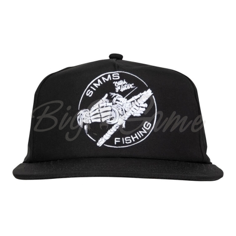 Кепка SIMMS Unstructured Flat Brim Cap цвет Black фото 1