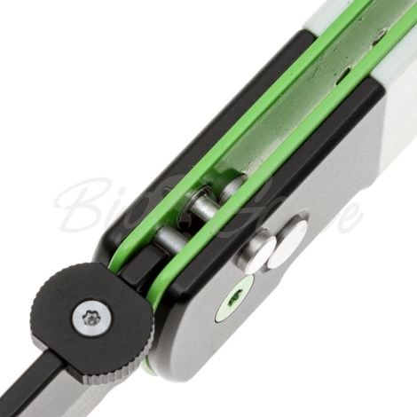 Нож складной полуавтоматический CJRB Locust сталь AR-RPM9 рукоять стеклотекстолит G10 цв. Черно-белый фото 4