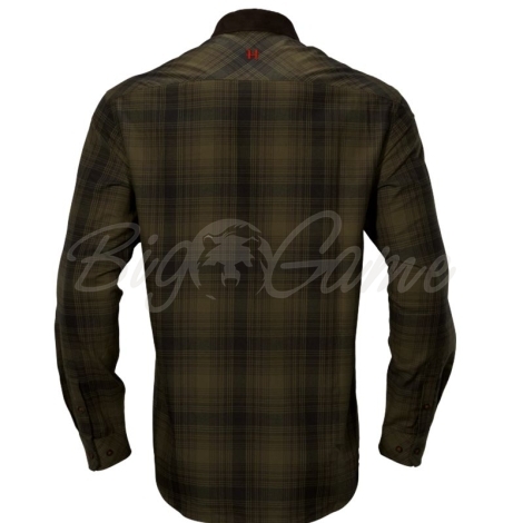 Рубашка HARKILA Driven Hunt flannel shirt цвет Olive green check фото 2