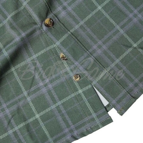 Рубашка BANDED Hustle Performance Shirt цвет Forest Plaid фото 2