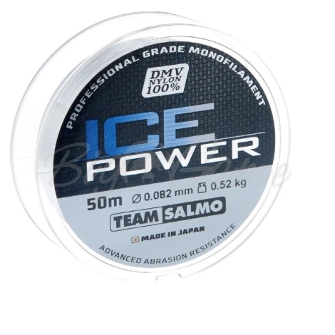 Леска зимняя SALMO Team Ice Power 50 м 0,082 мм фото 1