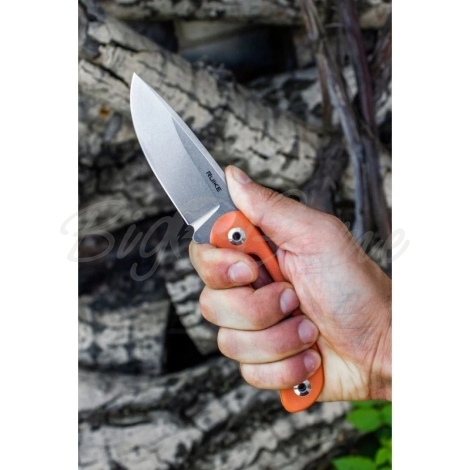 Нож туристический RUIKE Knife F815-J цв. Оранжевый фото 5