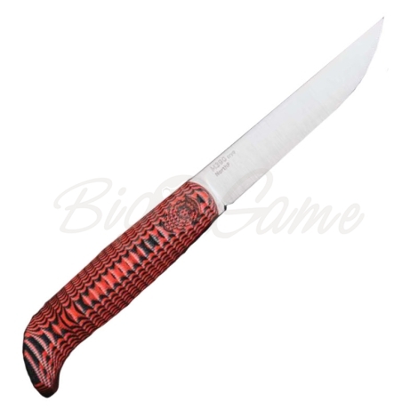 Нож OWL KNIFE North сталь M390 рукоять G10 черно-красная фото 3