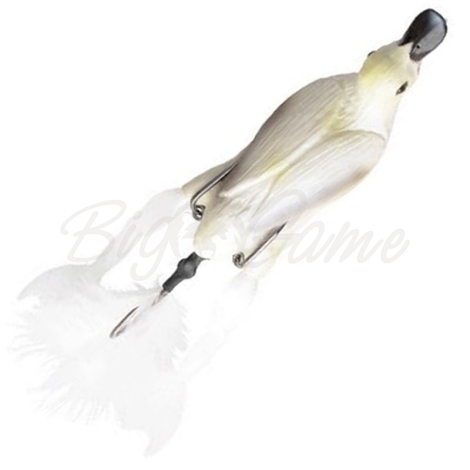 Утенок SAVAGE GEAR 3D Hollow Duckling weedless L 10 см 40 г цв. 04-White фото 2