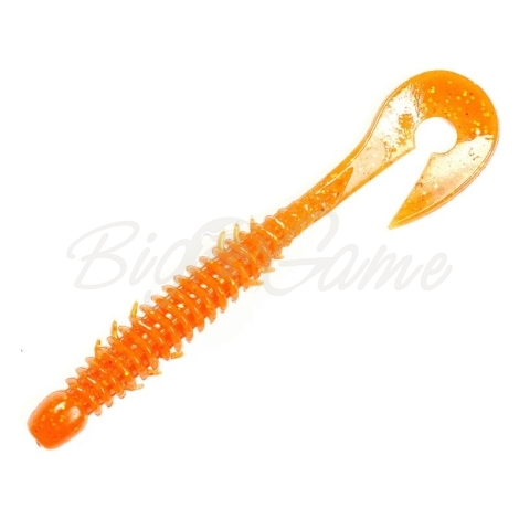 Твистер JACKALL Wobbring 2,5" (10 шт.) orange gold фото 1