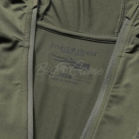 Термокофта SITKA Equinox Guard Hoody цвет Olive Green фото 2