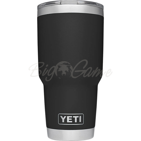 Термокружка YETI Rambler Tumbler w/Magslider Lid 887 цвет Black фото 1