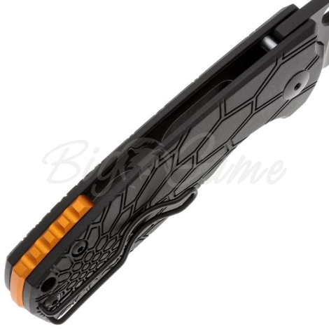 Нож складной полуавтоматический FOX KNIVES Core Vox сталь N690Co рукоять Термопластик FRN цв. Черный фото 6