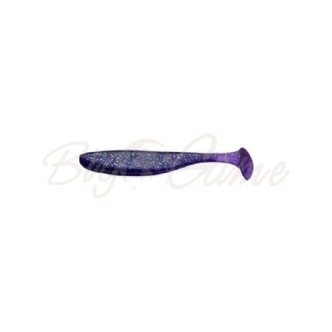 Виброхвост KEITECH Easy Shiner 4" (7 шт.) цв. EA#04 Violet фото 1