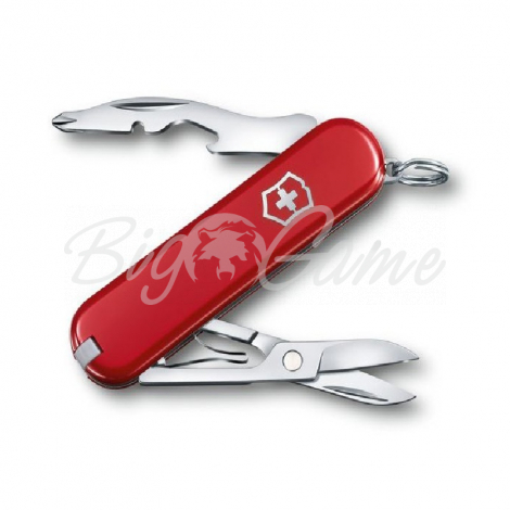 Нож VICTORINOX Jetsetter 58мм 5 функций цв. красный фото 1