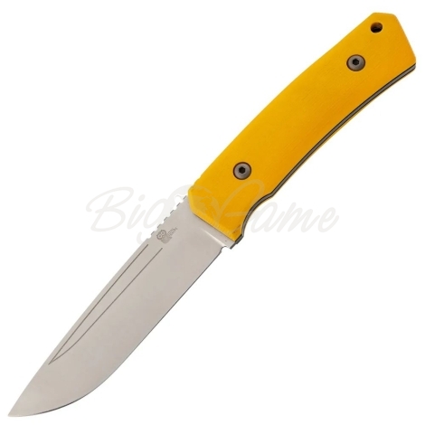 Нож OWL KNIFE Barn сталь Cromax рукоять G10 Желтая фото 1