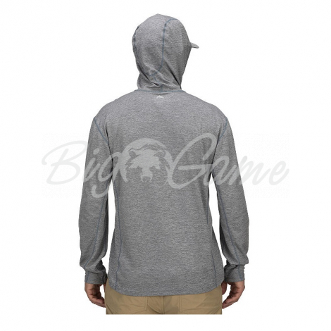 Термокофта SIMMS Bugstopper Hoody цвет Steel Heather фото 4