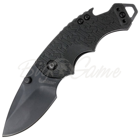 Нож складной KERSHAW Shuffle 8Cr13MoV рукоять Термопластик GRN цв. Черный фото 1