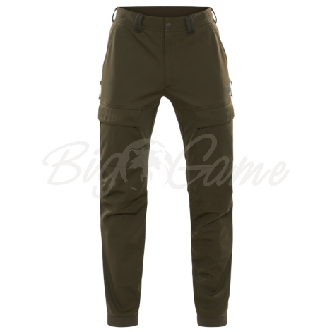 Брюки HARKILA Deer Stalker light trousers цвет Willow green / Shadow brown фото 1