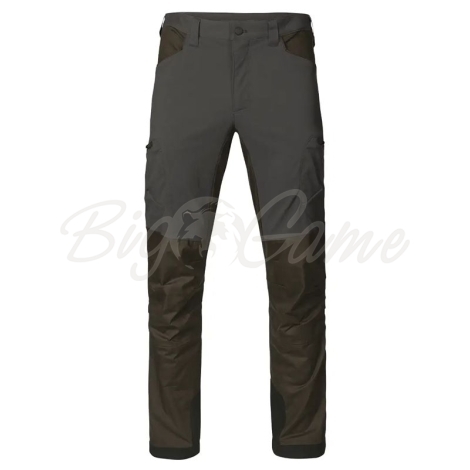 Брюки HARKILA Ragnar Trousers цвет Grey / Willow green фото 1