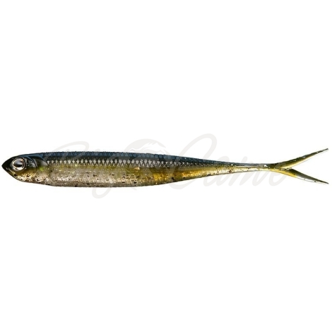 Слаг FISH ARROW Flash J Split Abalone 4" (5 шт.) цв. #AB01 фото 1