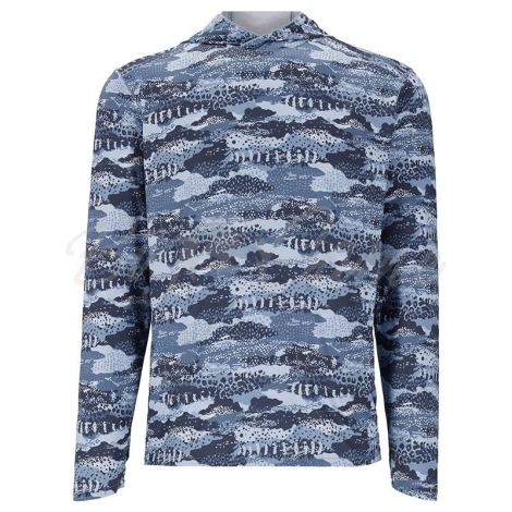 Термокофта SIMMS Bugstopper Solarflex Hoody цвет Shroud Selvedge фото 1