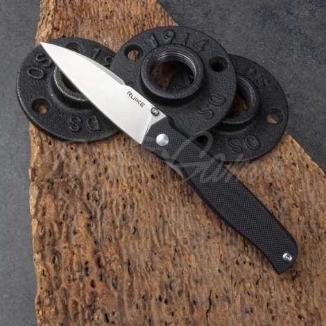 Нож складной RUIKE Knife P662-B цв. Черный фото 6