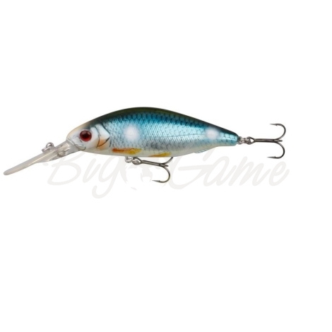 Воблер SAVAGE GEAR Diving Prey SF 6,3 см цв. 11-Fungus Roach фото 1